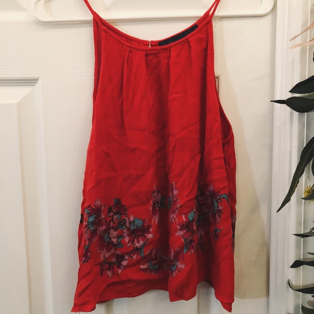 Dressy Floral Tank